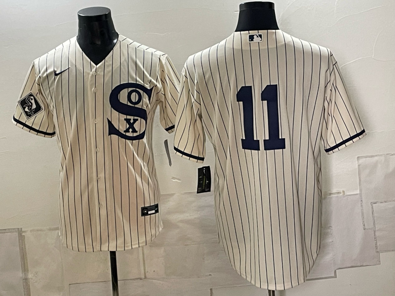 Men Chicago White Sox #11 Cream Nike MLB 2026 jersey 0912002->detroit lions->NFL Jersey